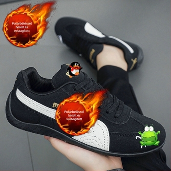 Uniszex casual sportcipők Super Fiber felsőrésszel, fűzőkkel, alacsony felsőrésszel, gumírozott talppal, EVA talpbetéttel