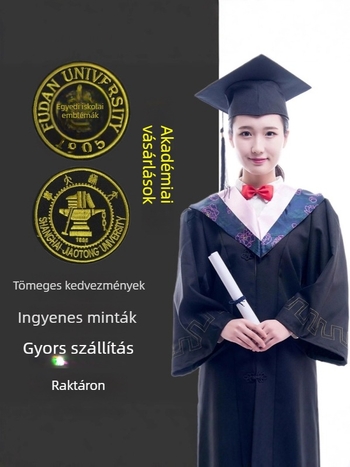 Uniszex egyetemi diploma köpenye mérnöki és humán tudományokhoz | színpadi jelmezek, szerepjáték és kifutó bemutatók