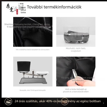 City33 táska szervező betét | DuPont Paper belső bélés, bélésanyag, hétköznapi stílus, többfunkciós, női