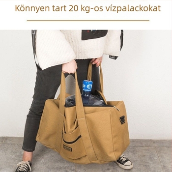 Férfi utazótáska, kapacitás 20–35 L, anyag: más, bélés: vászon, alkalmas szabadidős utazáshoz