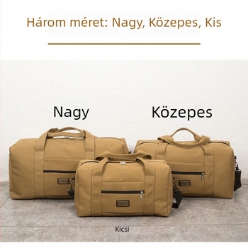 Férfi utazótáska, kapacitás 20–35 L, anyag: más, bélés: vászon, alkalmas szabadidős utazáshoz
