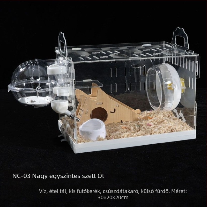 Hörcsög ketrec, műanyag, Powerful factory márka, hörcsögöknek