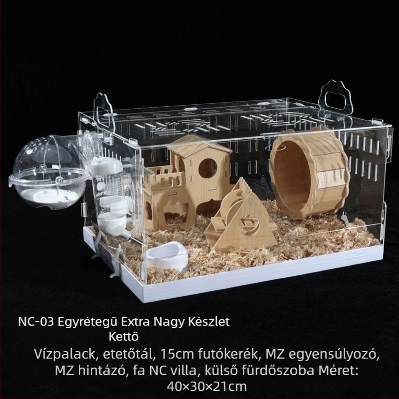 Hörcsög ketrec, műanyag, Powerful factory márka, hörcsögöknek