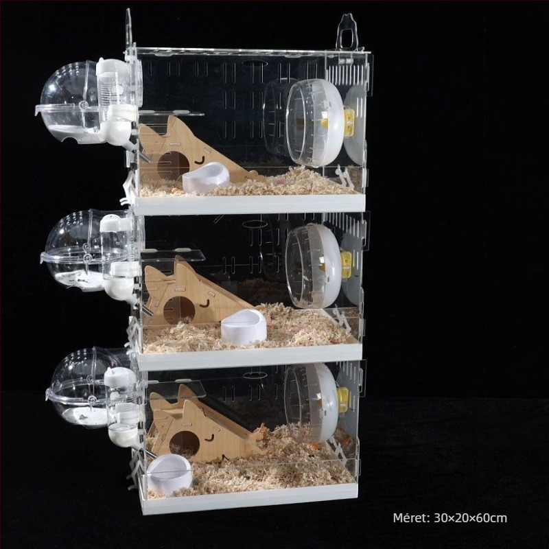 Hörcsög ketrec, műanyag, Powerful factory márka, hörcsögöknek