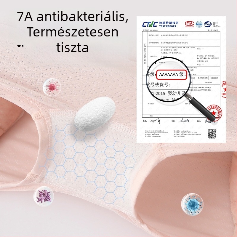 Lányok boksernadrágja tavasz 2025, viszkóz 90%, biztonsági osztály A, 3–8 éveseknek