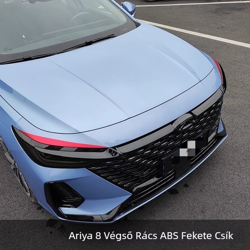 Arrizo 8 első logófedél és rács dekorációs sáv – Plast, lökhárítóra szerelhető, kompatibilis 2023–2024 Arrizo 8