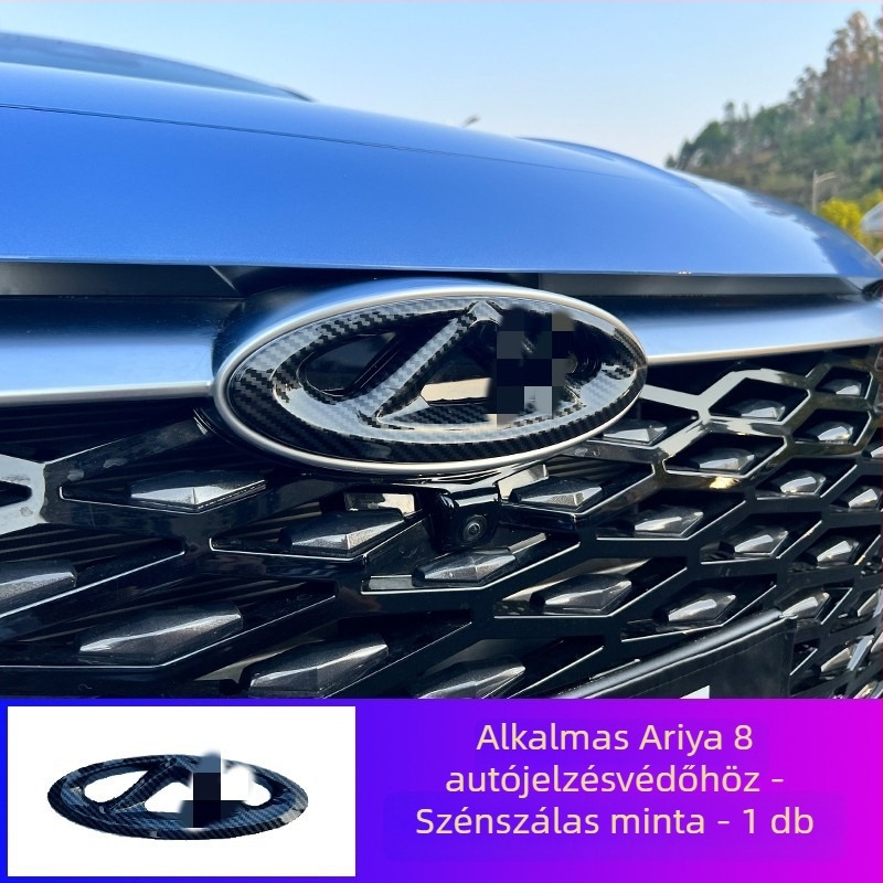 Arrizo 8 első logófedél és rács dekorációs sáv – Plast, lökhárítóra szerelhető, kompatibilis 2023–2024 Arrizo 8