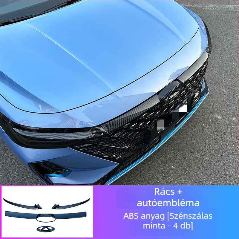 Arrizo 8 első logófedél és rács dekorációs sáv – Plast, lökhárítóra szerelhető, kompatibilis 2023–2024 Arrizo 8