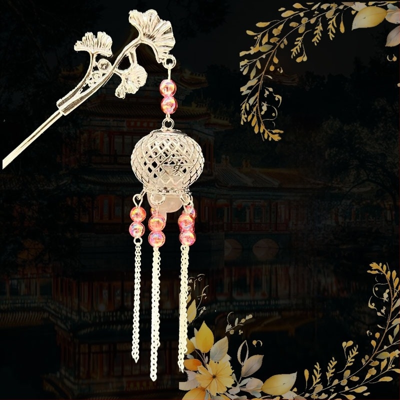 Ötvözetből készült hajcsat nemzeti stílusú, geometriai mintázat, elektroplating bevonat, egyedi csomagolás, téli 2025 kiadás