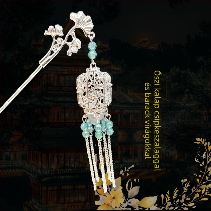 Ötvözetből készült hajcsat nemzeti stílusú, geometriai mintázat, elektroplating bevonat, egyedi csomagolás, téli 2025 kiadás