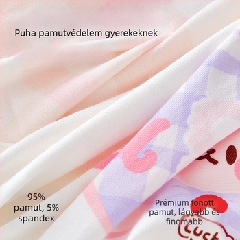 95% pamutból készült lány boksernadrágok, nyári vékony modell, 3–8 éves gyerekeknek (100–140 cm) és idősebbek 140 cm felett.