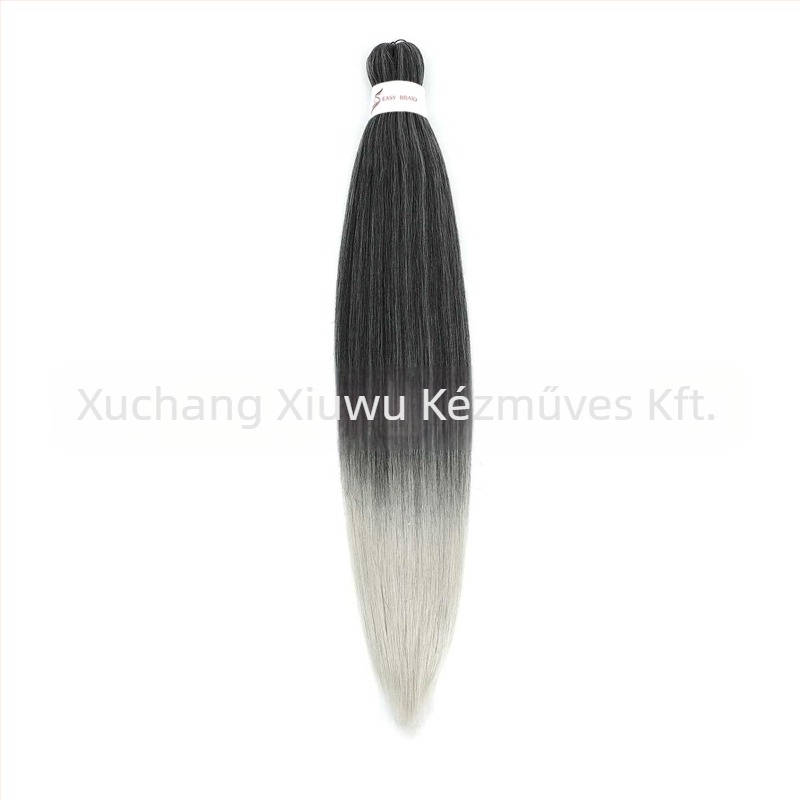 Exotikus EZ kézzel szőtt paróka hosszú egyenes hazai selyem hajjal