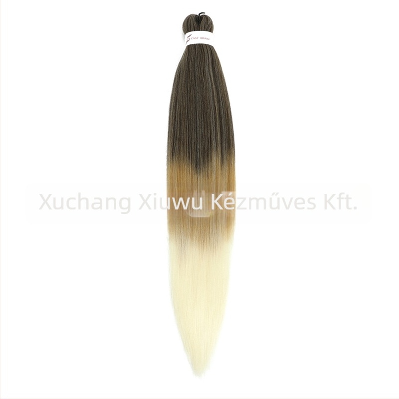 Exotikus EZ kézzel szőtt paróka hosszú egyenes hazai selyem hajjal