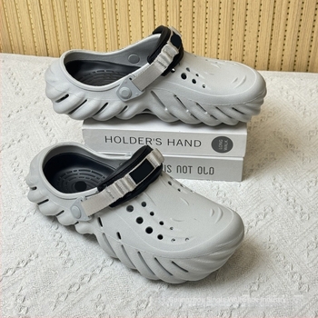 Férfi szandálok — EVA felső rész és talp, kopásálló, négy évszakos, casual kültéri lábbeli, talp technológiája: viszkóz