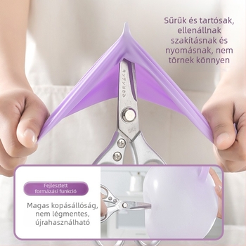 Egyszer használatos mosogatós kesztyűk - latex, szabványos vastagság, hossz 28 cm, márka Qiaofeng