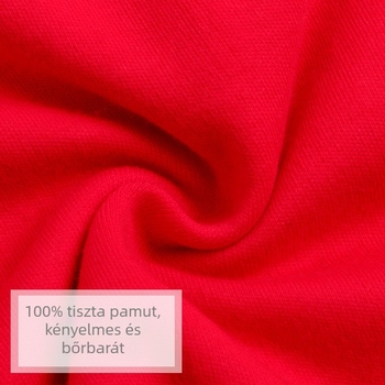 Férfiak számára 100% pamutból készült meleg termikus alsónemű-készlet — pulóver kerek nyakú, hosszú ujjú és nadrág, közepes vastagságú anyag 181–200 g/m2