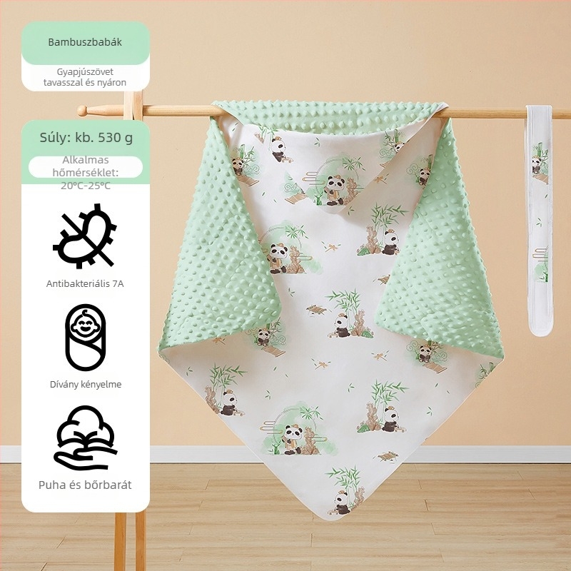 Újszülött swaddle takaró, pamut anyag, Space Cotton töltet, Biztonsági osztály A, 2025 őszi-téli szezon, JOYNCLEON