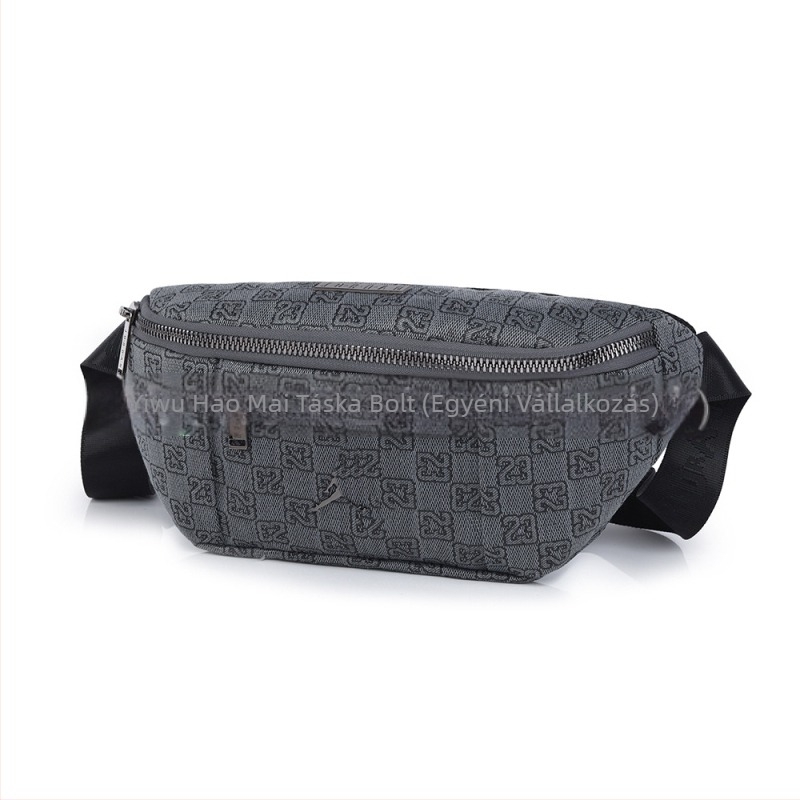 Utcai stílusú crossbody táska szabadidős utazásokhoz: cipzár, poliészter bélés, mobiltelefon-zseb