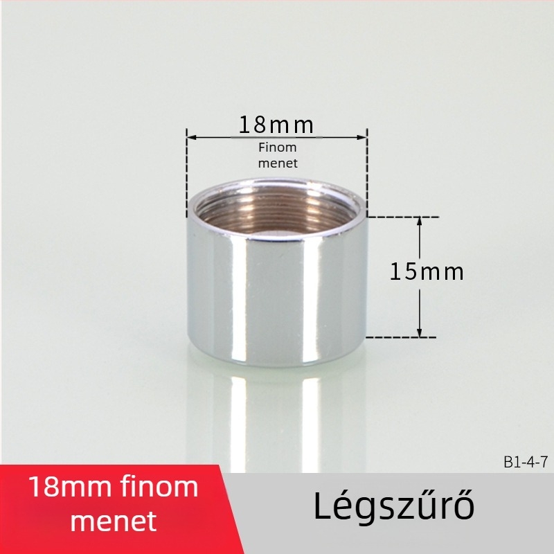 Víztakarékos csaptelep buborítóval és szűrővel — réz, elektroplating felület, egykaros vezérlés, névleges nyomás 1.6 MPa, működési hőmérséklet 120°C, beépítés belső és külső vezeték