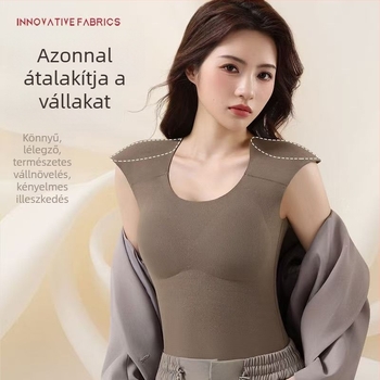 Női termikus mellény mellpad-dal, magas rugalmasság, bolyhos fleece, Derong akril szálból, 161–180 g/m²