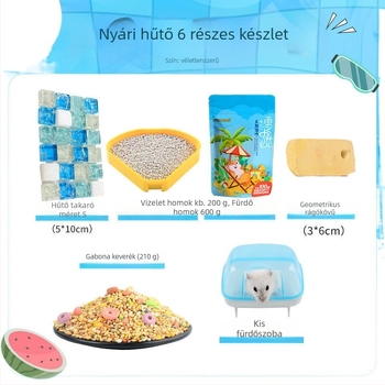 Hamstergondozási csomag: Teljes élelmiszer- és nassolnivaló készlet kezdőknek | Kisállat étel, Márka: Egyéb, Nem importált