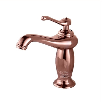 Réz mosdókeverő csap SE-6411, kerámia-szeleppel, meleg/hideg víz, 0–90°C, 1/2" bemenet