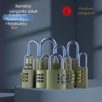 Rézből készült digitális jelszavas zár poggyászhoz és szekrényekhez – TMGS modell, 3 mm vastagságú rúd, fa ajtókhoz