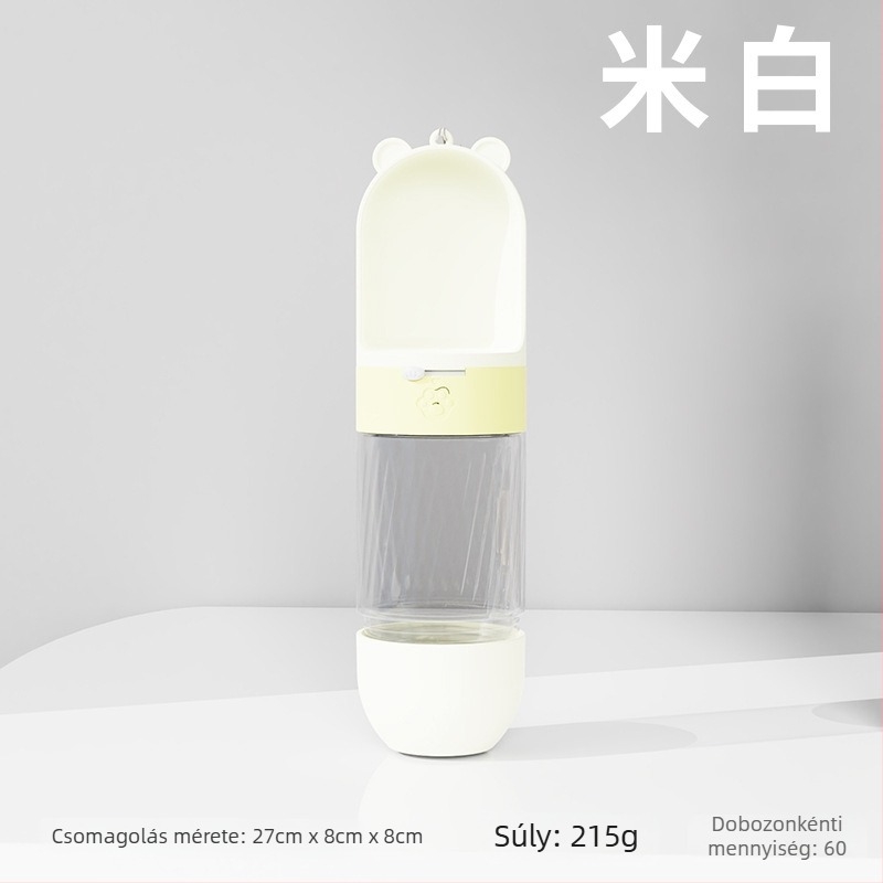 Macska etető tál integrált vízzel és étellel — Anyag: műanyag + rozsdamentes acél; Automatikus etetés; Márka: Dog Overlord; Dobozmennyiség: 50; Macskáknak