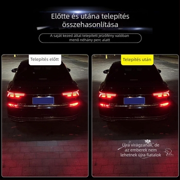 Serada Volkswagen rendszámtábla vetítő lámpa — kompatibilis Volkswagen járművekkel