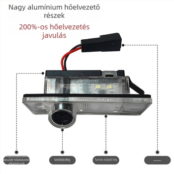 Serada Volkswagen rendszámtábla vetítő lámpa — kompatibilis Volkswagen járművekkel