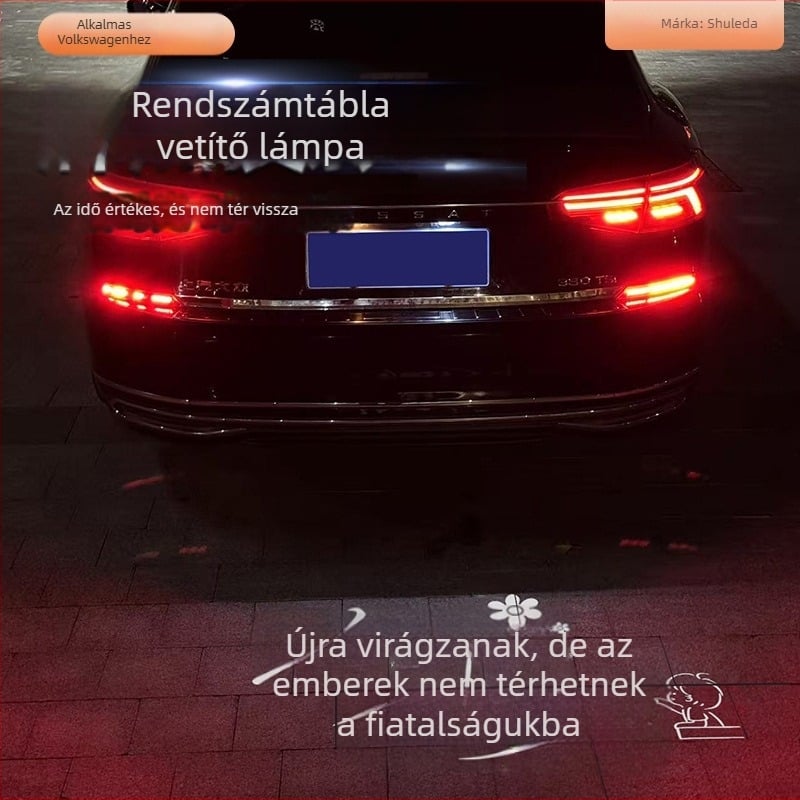 Serada Volkswagen rendszámtábla vetítő lámpa — kompatibilis Volkswagen járművekkel