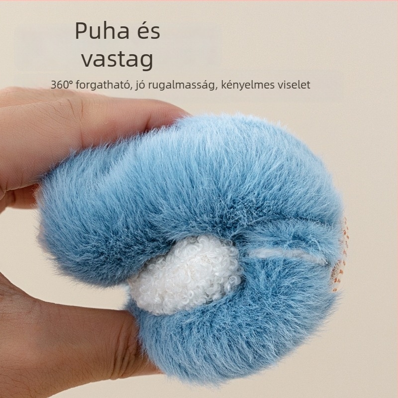 Baba beltéri cipő Velcro zárással, vászon felsőrész, vastag velúr bélés, csúszásmentes talp, 0–36 hónapos kor számára