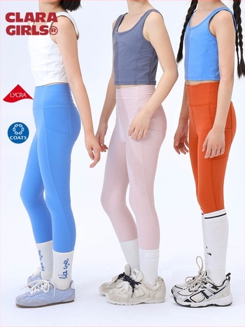 Lányoknak készült Lycra leggings cápa mintával, magas derékú, antibakteriális, sportos jóga nadrág, nylon/spandex 75/25, 8 év feletti gyerekeknek