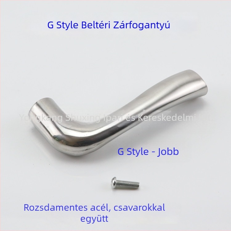 Beltéri ajtókilincs, rozsdamentes acélból, modern minimalista stílus, univerzális illeszkedés beltéri ajtókhoz