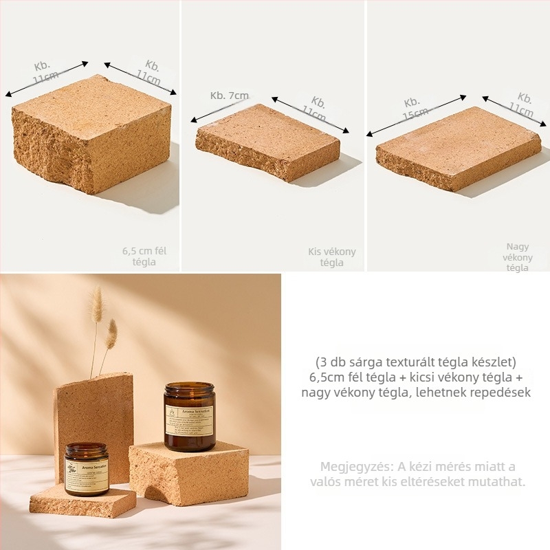 Kő textúrájú fotózási rekvizit – szabálytalan geometriájú tömbök kozmetikumok és ékszerek bemutatására, márka Light and Shadow Stars