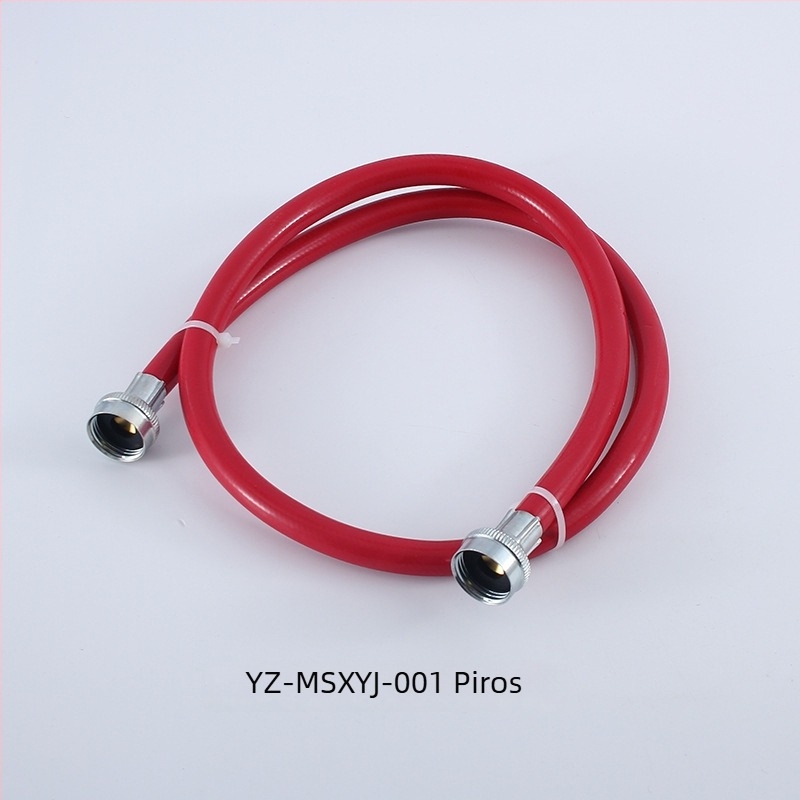 Mosógép bevezető- és lefolyócső, univerzális menetek, PVC anyag, hullámos dizájn, névleges nyomás 1, működési hőmérséklet 1