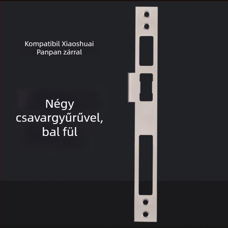 Zártest kerethez, lopás elleni ajtóhoz, rozsdamentes acél, modell Little Handsome, stílus könnyű luxus