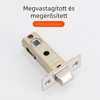 Ajtózár test – hárompólusú, cink ötvözet, modern minimál stílus