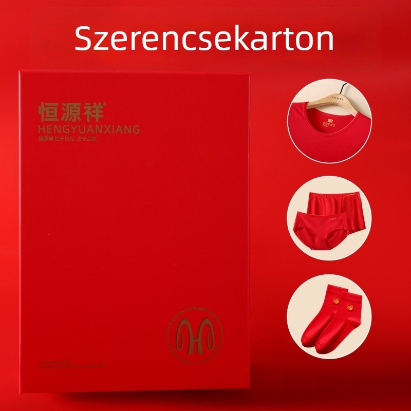 Férfi termikus alsó-felső készlet, 100% pamut, antibakteriális, háromrétegű, extrán vastag 501–600 g/m², hosszú ujjú felső, egylinés gallér, nadrágokkal együtt