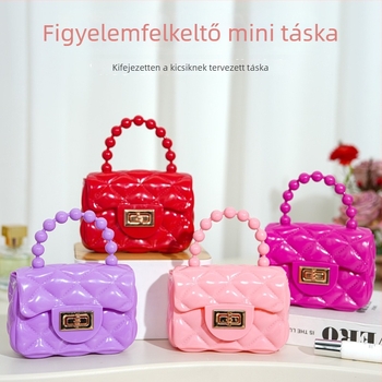 DIY patchwork láncos crossbody érmezacskó PVC anyagból, PVC béléssel, nőknek és lányoknak