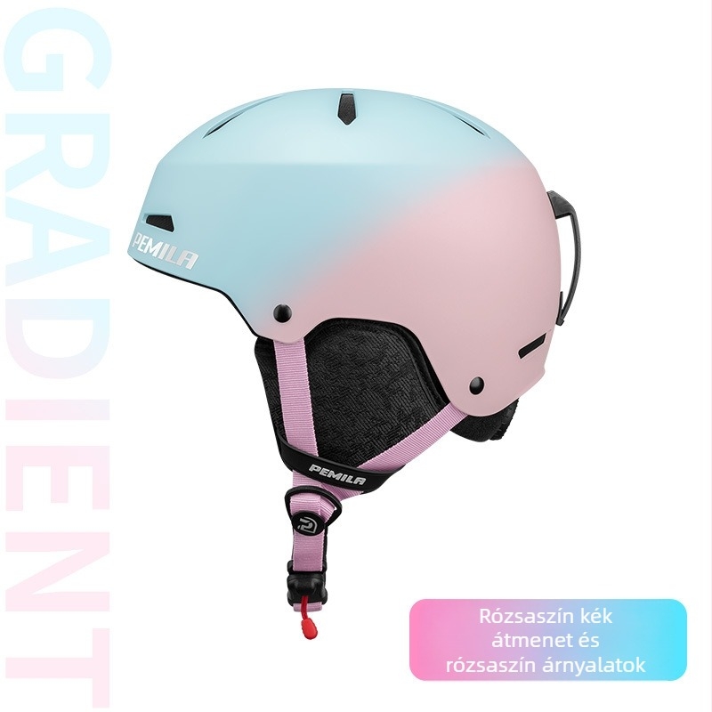 Felnőtt uniszex sí sisak, ABS+EPS héj, kerékpáros sisak