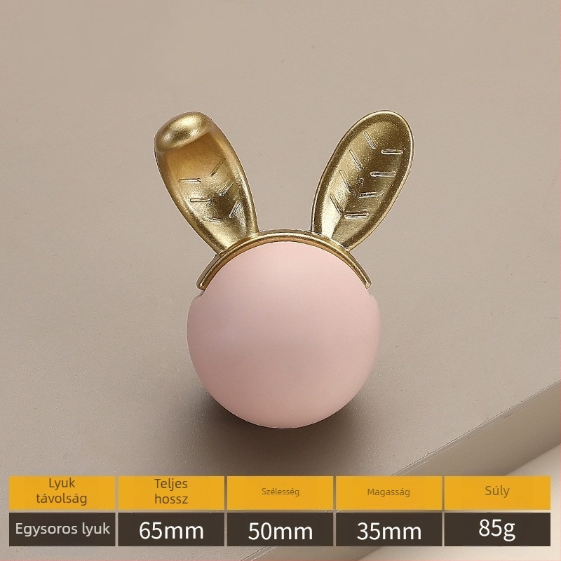 Model 2991 — Modern, minimalist cartoon egylyukú kerámiás bútorfogantyú ruhásszekrényekhez és fiókokhoz