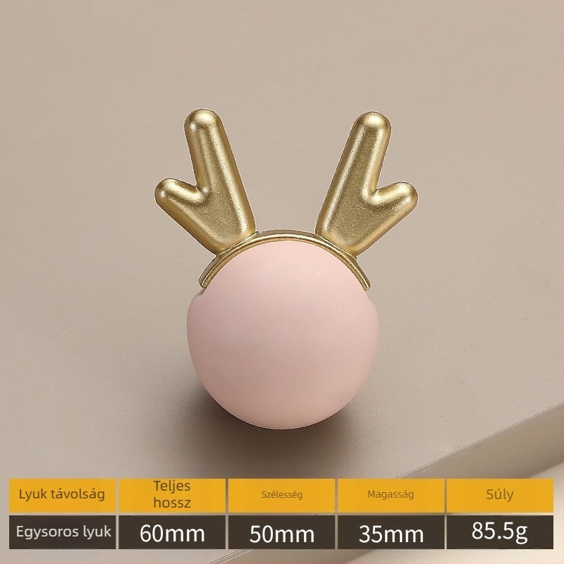 Model 2991 — Modern, minimalist cartoon egylyukú kerámiás bútorfogantyú ruhásszekrényekhez és fiókokhoz