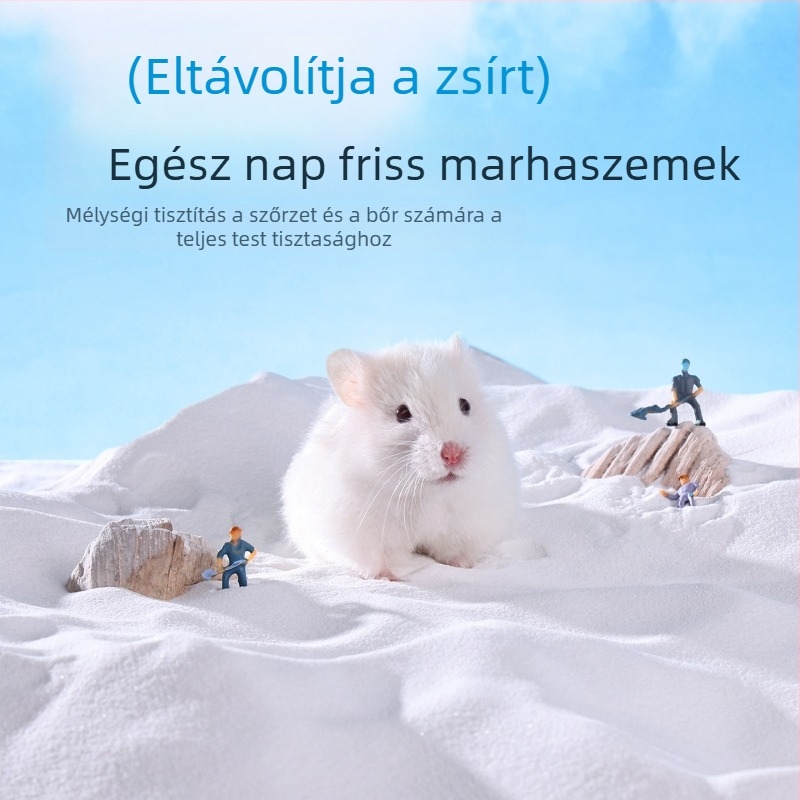 Yue Xiaomeng Két az egyben fürdőhomok kisállatok számára szagtalanító hatással