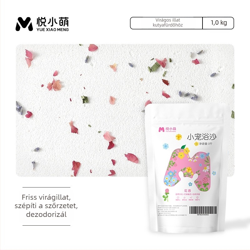 Yue Xiaomeng Két az egyben fürdőhomok kisállatok számára szagtalanító hatással