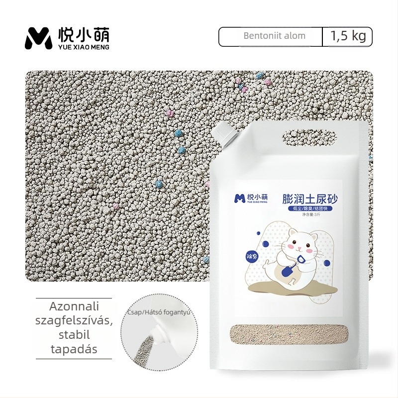 Yue Xiaomeng Két az egyben fürdőhomok kisállatok számára szagtalanító hatással