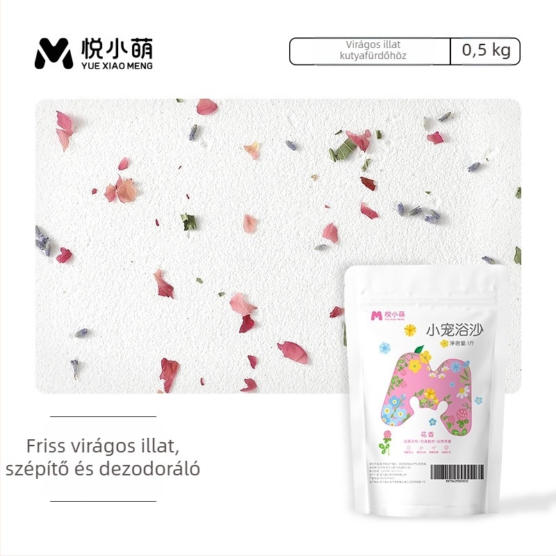 Yue Xiaomeng Két az egyben fürdőhomok kisállatok számára szagtalanító hatással