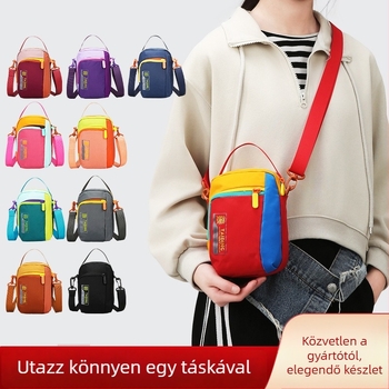 Taiding Uniszex Nylon Crossbody Táska – Vízálló, Könnyű, Nagy Kapacitású Utazáshoz és Kültéri Sportokhoz