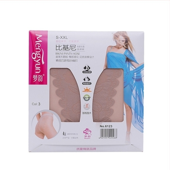 Dream Rhyme 6123 Ultra vékony velúr harisnya bikini kivágással a csípőemelésért és formázásért