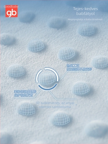 Goodbaby babatakaró újszülötteknek, négy évszakos, anyag: kémiai rost, modern és letisztult stílus